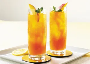 Fresh Made Mango Ice Tea