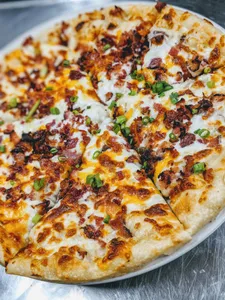 The Smashed Potato Pizza