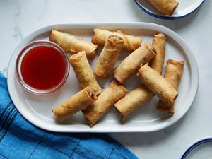 Crispy Shrimp Spring Roll 百花蝦條