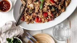 Spicy Basil Fried Rice