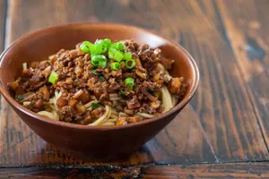 Meat Sauce Noodle Soup