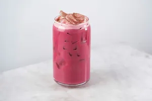 Iced Beet Latte