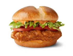 Spicy Deluxe Crispy Chicken Sandwich