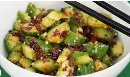 Cucumber in Chili Oil