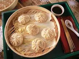 Steamed pork soup buns