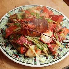 Sauteed Lobster With Minced Pork In Cantonese Style