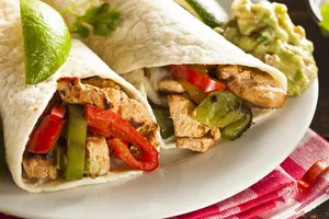 Grilled Chicken Fajita Wrap