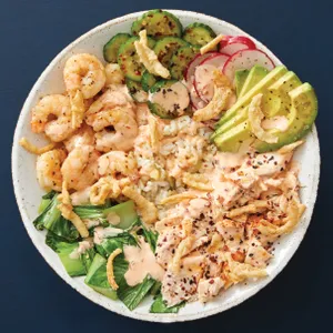 Shrimp & Salmon Bowl