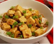 Mapo Tofu with Beyond Beef