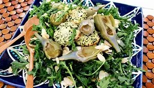 Arugula & Artichokes Salad Catering