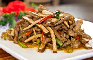 Shredded Pork W. Spiced Tofu