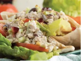 Chunky Chicken Salad In Pocket Pita