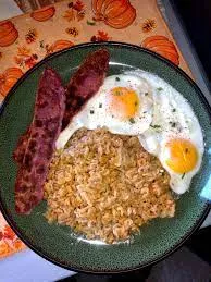 Two Eggs With Turkey Bacon