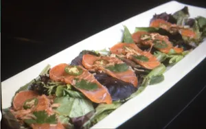 Citrus Salmon Carpaccio