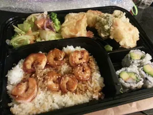 Shrimp Teriyaki Bento
