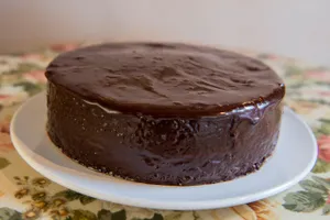 Slice of Chocolate Cake