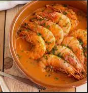 Garlic Sauced Prawns