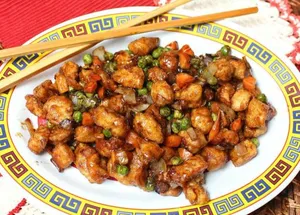 Diced Chicken in Hot Pepper Sauce