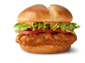 Spicy Deluxe Crispy Chicken Sandwich