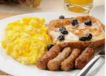 Egg Platter With Sausage