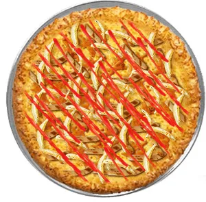 Domino's Large 14" Buffalo Chicken Pizza Builder
