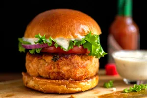 Salmon Burger