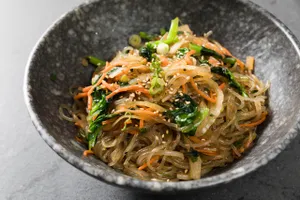 Royal Japchae (gluten-free, vegan)