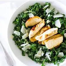 Grilled Chicken Kale Caesar