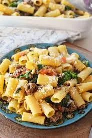 Rigatoni Broccoli Rabe E Salsiccia