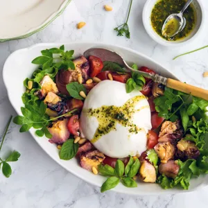 Seasonal Burrata Salad