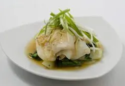 Ginger Scallion Poached Fish Fillet