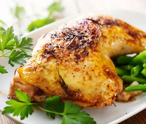 Broiled Half Chicken