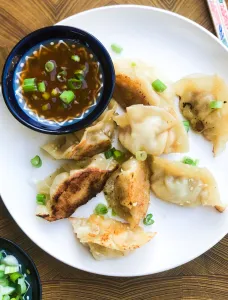 Pan Fried Japanese Pork Dumplings