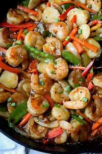 Shrimp with Garlic Sauce