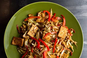 Tofu With Pickle Red Pepper