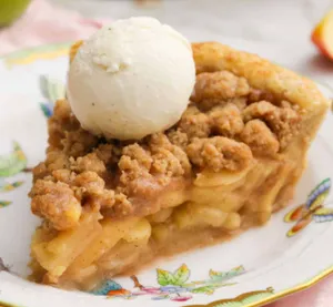 Apple Crumb Pie