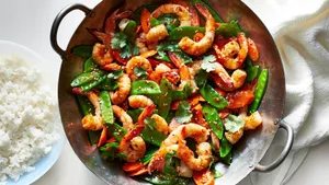 Wok Roasted Chili Prawns