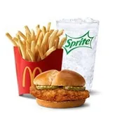 Crispy Chicken Sandwich Combo Meal