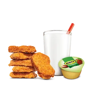 6 Pc Chicken Nuggets King Jr Meal