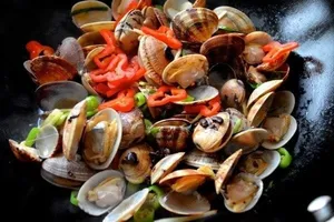 Sauteed Manila Clam With Black Bean Sauce