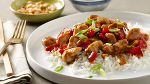 Diced Chicken and Peanuts with Chili Sauce 宮保雞丁