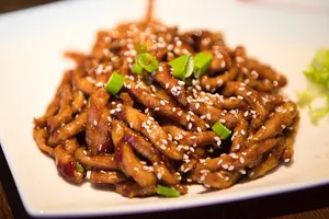 Shredded Pork with Dried Bean Curd