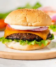 Grilled Portobello "Burger" (Vegetarian)