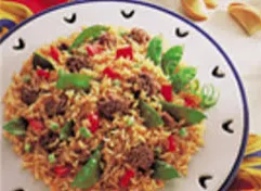 Vegetable Fried Rice w/ Beyond Beef