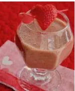 Strawberry Nutella Smoothie