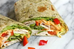 Pepper Turkey Wrap