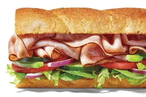 Black Forest Ham 6 Inch Regular Sub