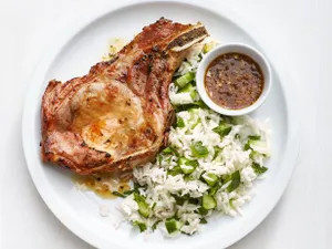 Pork Chop Over Rice