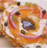 Lox Spread Bagel