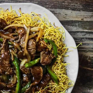 Beef Pan-Fried Noodles